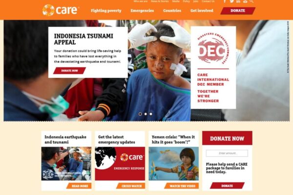 Charity Web Design