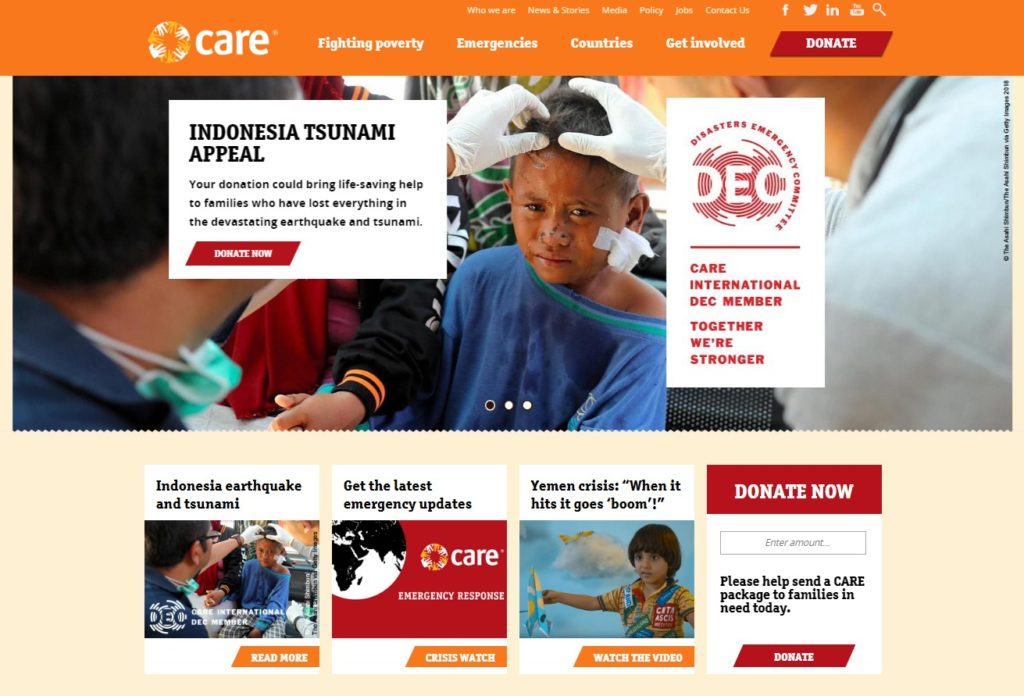Charity Web Design