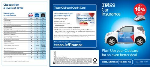 Tesco Car Insurance – Compare Quotes & Save with Clubcard Deals Tesco Car Insurance