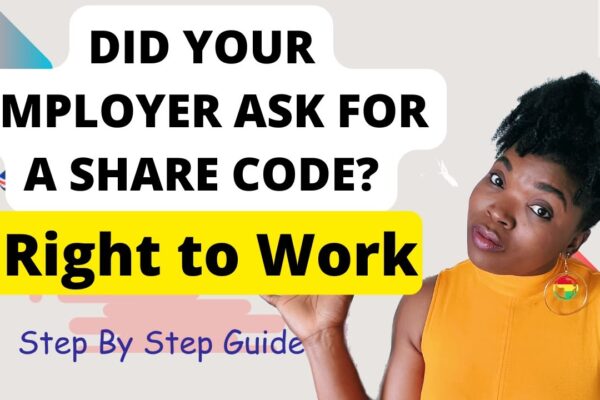 Right to Work Share Code