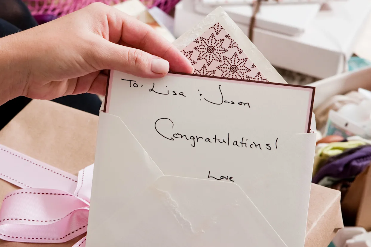What to Write in a Wedding Card
